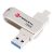 FORCELL F-DATA pendrive Metal Duo 128GB USB3.2 Gen 1 (USB A / Type C) ezüst