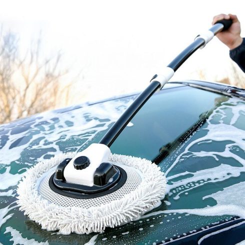 Teleszkópos autómosó felmosó fekete