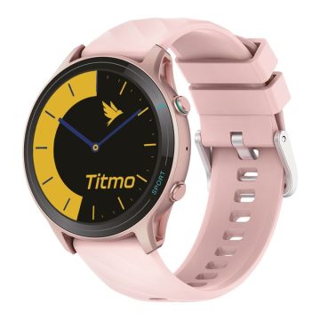 Smartwach TITMO O-100 (TFT, bluetooth hívás) rózsaszín