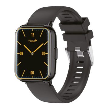 Smartwach TITMO E-100 (TFT, bluetooth hívás) fekete
