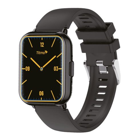 Smartwach TITMO E-100 (TFT, bluetooth hívás) fekete