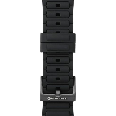 Strap to Apple Watch Forcell F-Design FA06 silicone holes 42 / 44 / 45 / 49 mm black