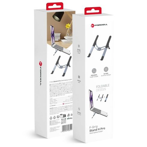 FORCELL F-GRIP Összecsukható állvány H Pro asztali tartó szary