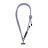   FORCELL F-DESIGN S10X165 crossbody phone lanyard with adjustable length (max 82,5cm in the loop) gray purple