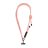   FORCELL F-DESIGN S10X165 crossbody phone lanyard with adjustable length (max 82,5cm in the loop) pink white