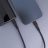   Cable USB C to Lightning Forcell F-Energy PD 3A 27W Silicone 1 m C346 black