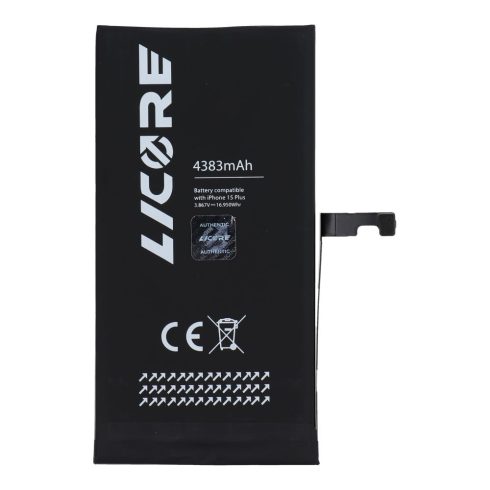 LICORE akkumulátor IPHONE 15 Plus 4383 mAh-hoz