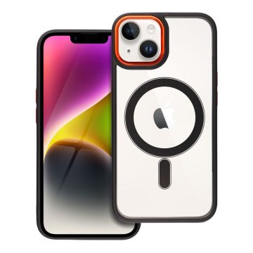   Case for iPhone 14 Color Edge Mag Cover compatible with MagSafe black-gold