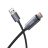 USB A - USB C Hoco 5A kábel 1 m X112 fekete kijelzővel