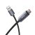 USB A - USB C Hoco 5A kábel 1 m X112 fekete kijelzővel