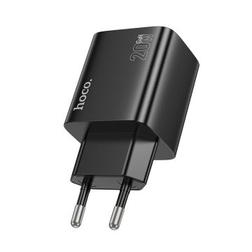   Telefontöltő Hoco 2 x USB C + 2 x USB A QC3.0 PD 3A 20W N55 fekete