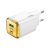 Telefontöltő Hoco USB A + USB C QC3.0 PD 3A 20W N52 fehér