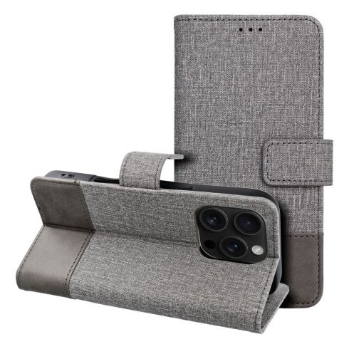 GOMMA Book for IPHONE 17 Pro Max szürke