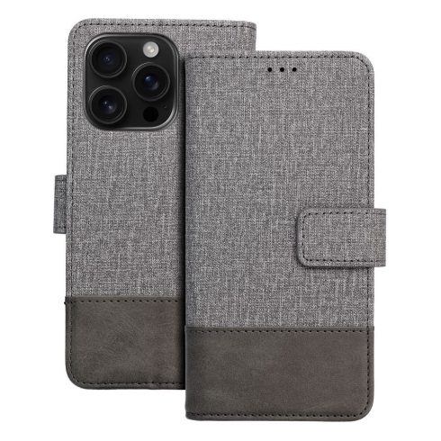 GOMMA Book for IPHONE 17 Pro Max szürke