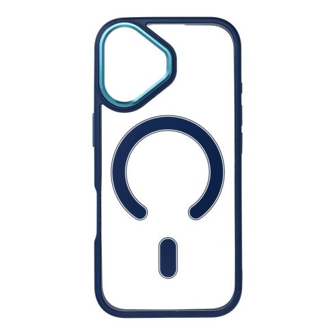 Tok iPhone 17 Color Edge Mag Coverhez, amely kompatibilis a MagSafe kék színnel