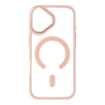   Tok iPhone 17 Color Edge Mag Coverhez, amely kompatibilis a MagSafe rózsaszínnel