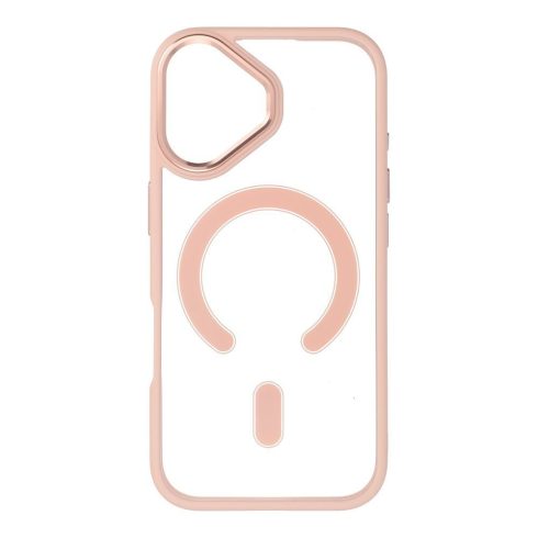 Tok iPhone 17 Color Edge Mag Coverhez, amely kompatibilis a MagSafe rózsaszínnel