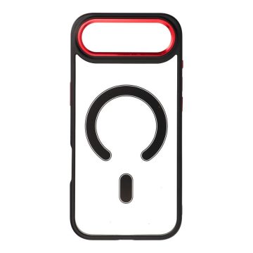   COLOR EDGE MAG COVER tok kompatibilis a MagSafe IPHONE 17 Air készülékkel, fekete piros