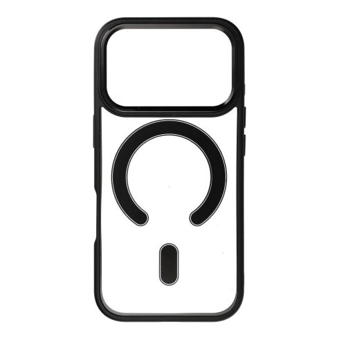 Tok iPhone 17 PRO Color Edge Mag Coverhez, amely kompatibilis a MagSafe fekete színnel