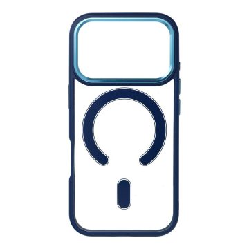   Tok iPhone 17 PRO Color Edge Mag Coverhez, amely kompatibilis a MagSafe kék színnel