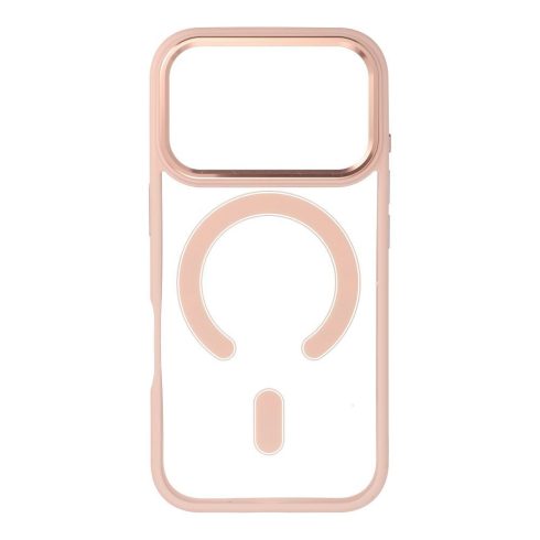 Tok iPhone 17 PRO Color Edge Mag Coverhez, amely kompatibilis a MagSafe rózsaszínnel