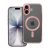 Case for iPhone 17 Electro Mag Cover compatible with MagSafe gold-rose