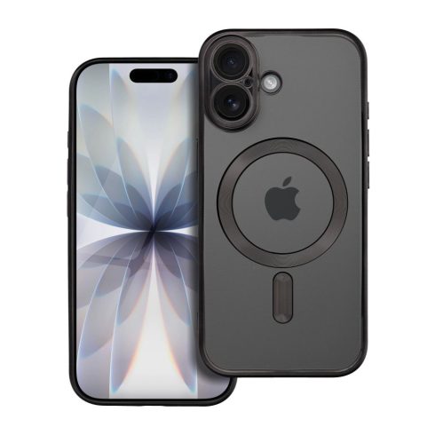 Case for iPhone 17 Electro Mag Cover compatible with MagSafe black