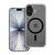 Case for iPhone 17 Drop Glue Colorful Ring Mag Cover compatible with MagSafe black