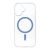 Case for iPhone 17 Drop Glue Colorful Ring Mag Cover compatible with MagSafe light blue