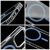 Case for iPhone 17 Drop Glue Colorful Ring Mag Cover compatible with MagSafe light blue