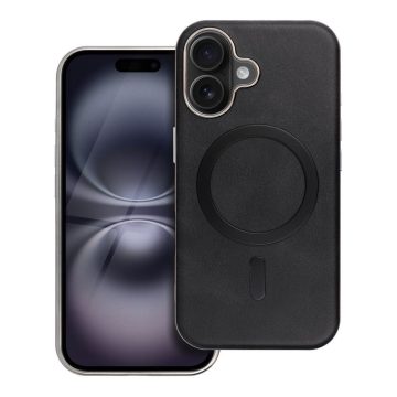   Tok iPhone 17 PRO MAX Gentleman Mag Coverhez, amely kompatibilis a MagSafe fekete színnel