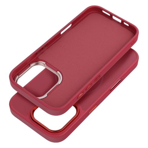 FRAME MAG COVER Case compatible with MagSafe for IPHONE 17 magenta