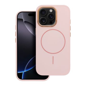   FRAME MAG COVER Case compatible with MagSafe for IPHONE 17 PRO powder pink