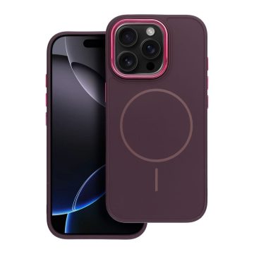   FRAME MAG COVER Case compatible with MagSafe for IPHONE 17 PRO purple