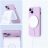   Case for IPHONE 17 Pro SILICONE MAG COVER (big hole) compatible with MagSafe pink