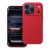 Case for IPHONE 17 Pro SILICONE MAG COVER (big hole) compatible with MagSafe red