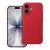 SILICONE MAG COVER case compatible with MagSafe for IPHONE 17 red