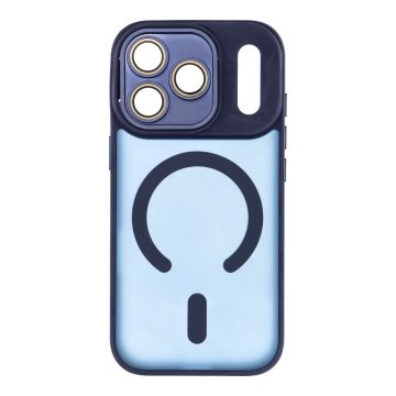   Tok iPhone 17 PRO Variete Mag Coverhez, amely kompatibilis a MagSafe sötétkék színnel