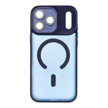   Tok iPhone 17 PRO MAX Variete Mag Coverhez, amely kompatibilis a MagSafe sötétkék színnel
