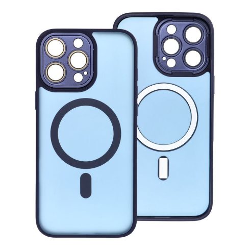 Tok iPhone 17 PRO MAX Variete Mag Coverhez, amely kompatibilis a MagSafe sötétkék színnel