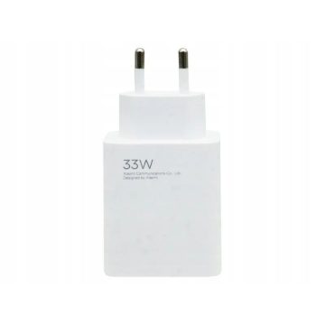   XIAOMI eredeti töltő USB A QC3.0 3A 33W MDY-16-EF fehér ömlesztett