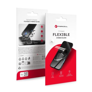 Forcell Flexible Nano Glass 5D iPhone 16 Pro fekete