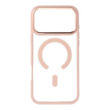   Tok iPhone 17 PRO MAX Color Edge Mag Coverhez, amely kompatibilis a MagSafe rózsaszín színnel
