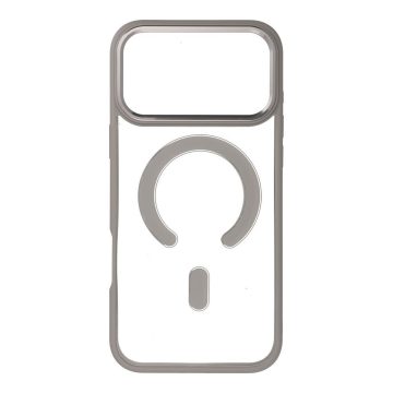   Tok iPhone 17 PRO MAX Color Edge Mag Coverhez, amely kompatibilis a MagSafe titánszürke színnel
