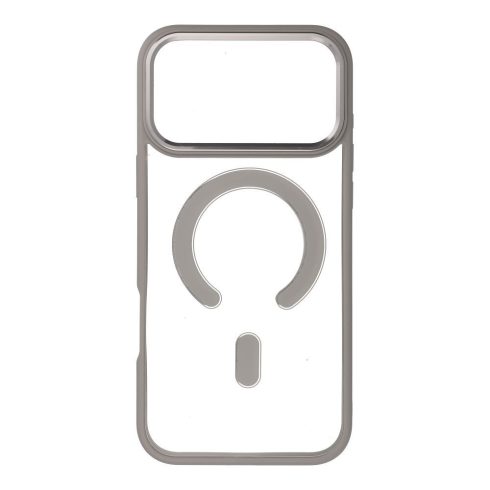 Tok iPhone 17 PRO MAX Color Edge Mag Coverhez, amely kompatibilis a MagSafe titánszürke színnel