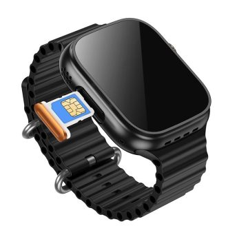   Okosóra Hoco 1,96" TFT 4G hívás funkcióval DYD01 fekete