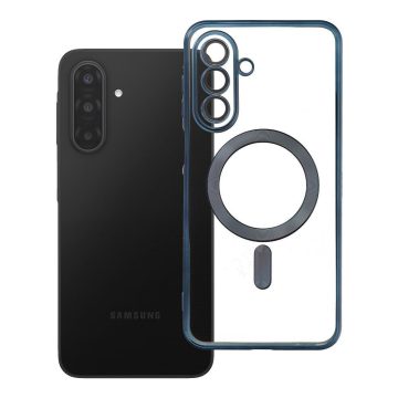   Case for Samsung A17 Electro Mag Cover compatible with MagSafe titanium blue
