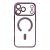 Case for iPhone 17 PRO MAX Electro Mag Cover compatible with MagSafe purple