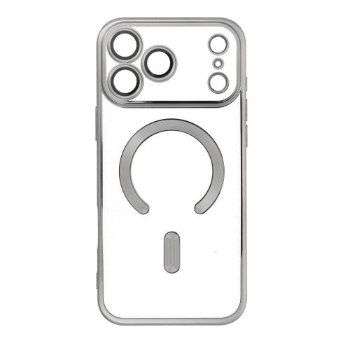 Case for iPhone 17 PRO MAX Electro Mag Cover compatible with MagSafe titanium-gray