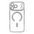 Case for iPhone 17 PRO MAX Electro Mag Cover compatible with MagSafe titanium-gray